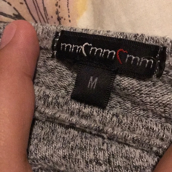 Mmm gray oversized long sleeve - Picture 2 of 3